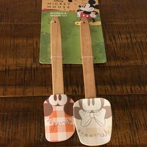 DISNEY Mickey Mouse spatula & spoon set